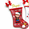 Calza della befana con Elfo di Babbo Natale