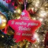 Stellina natalizia personalizzata con nome o frase